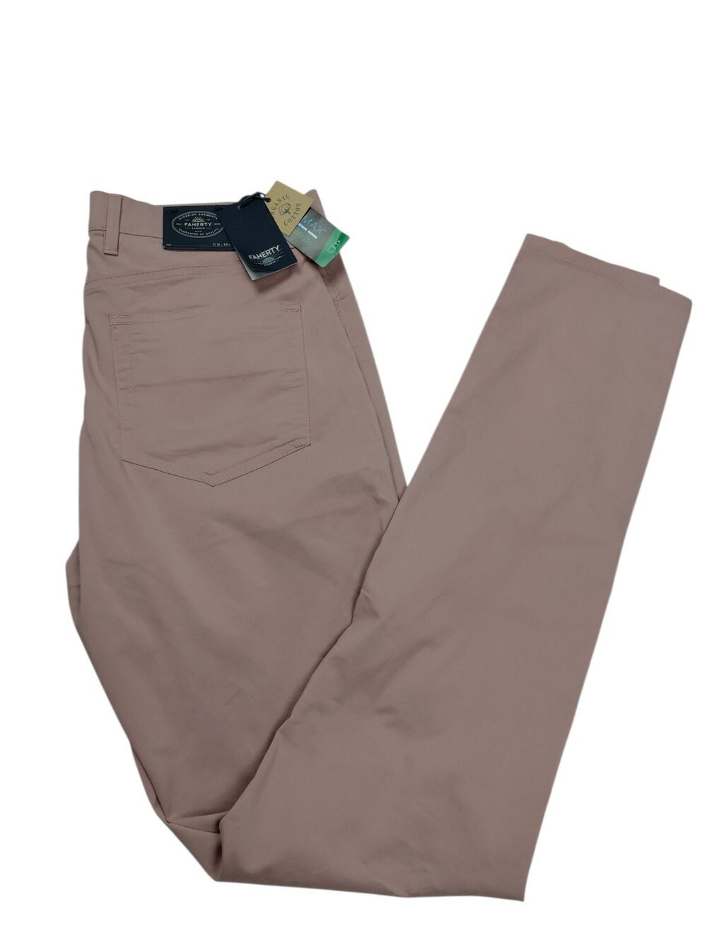 NWT Faherty Pants Men 31x34 Spring Quartz Movement 5-Pocket Pant Coolmax $168